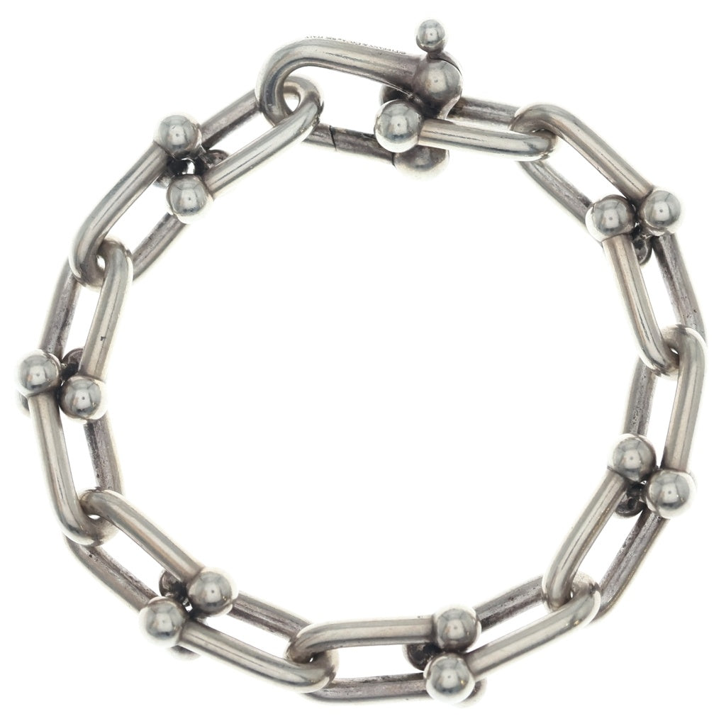 TIFFANY & Co.(ティファニー) ハードウェア ラージ チェーン ブレスレット シルバー 14コマ 925