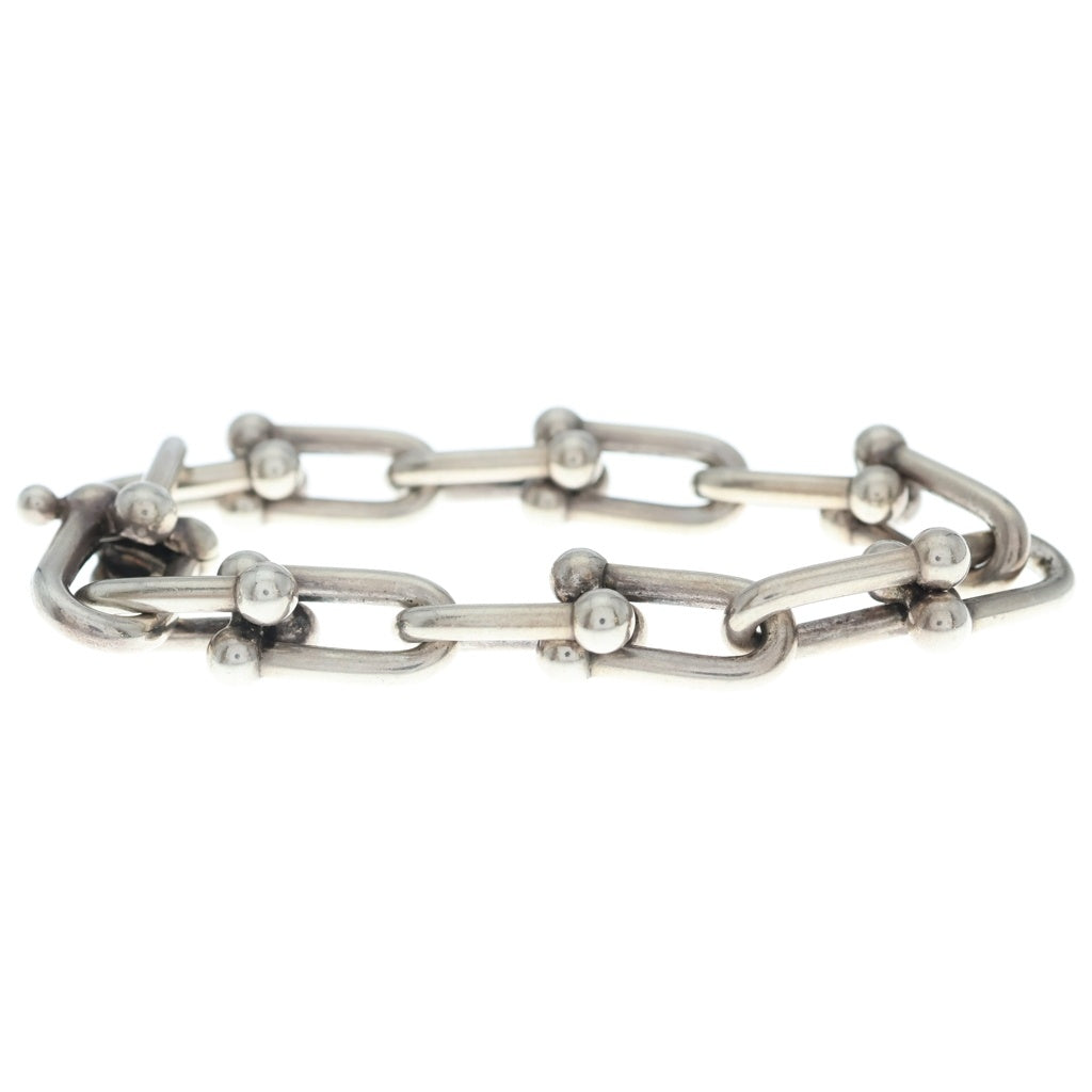 TIFFANY & Co.(ティファニー) ハードウェア ラージ チェーン ブレスレット シルバー 14コマ 925