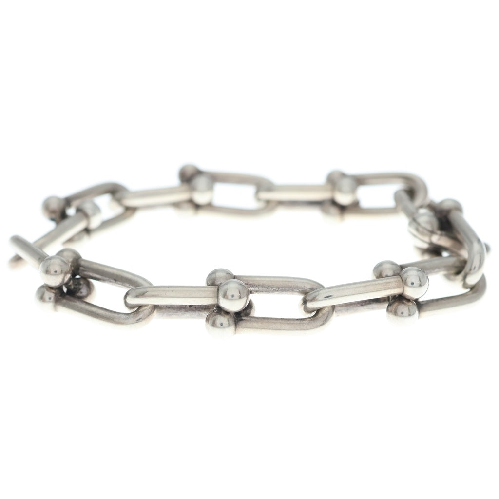 TIFFANY & Co.(ティファニー) ハードウェア ラージ チェーン ブレスレット シルバー 14コマ 925