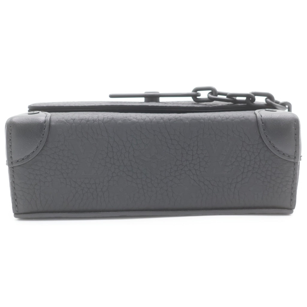 LOUIS VUITTON(ルイヴィトン) モノグラムトリヨン スティーマー ウェアラブル ウォレット レザー ショルダーバッグ ブラック M81746 レディース