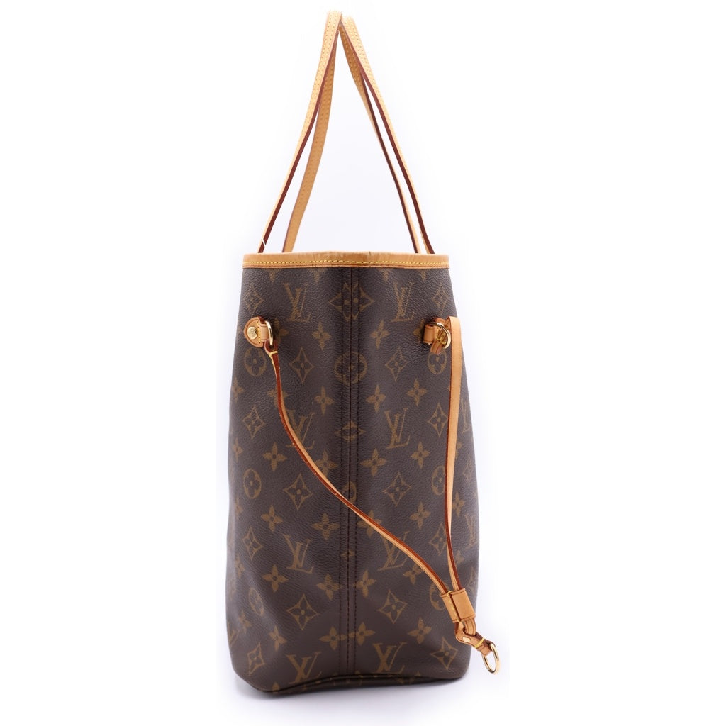 LOUIS VUITTON(ルイヴィトン) モノグラム ネヴァーフルMM PVCレザー トートバッグ ショルダーバッグ ブラウン M40156 レディース