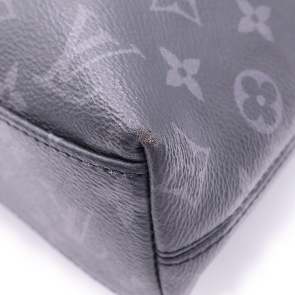 LOUIS VUITTON(ルイヴィトン) モノグラムエクリプス オディセ ブリーフケース ハンドバッグ ブラック PVCレザー M44222