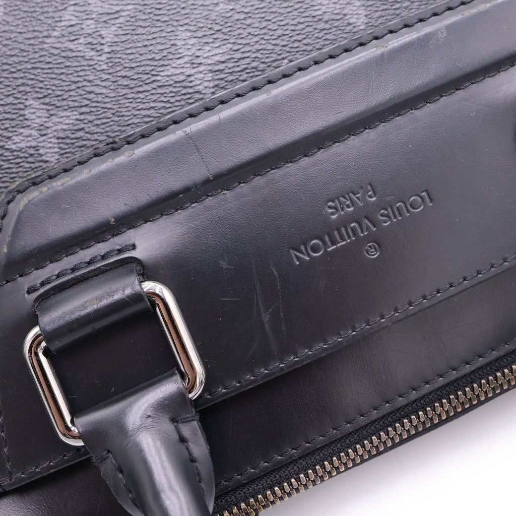 LOUIS VUITTON(ルイヴィトン) モノグラムエクリプス オディセ ブリーフケース ハンドバッグ ブラック PVCレザー M44222