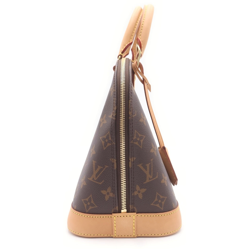 LOUIS VUITTON(ルイヴィトン) モノグラム アルマPM PVC レザー Mハンドバッグ ブラウン 53151 レディース