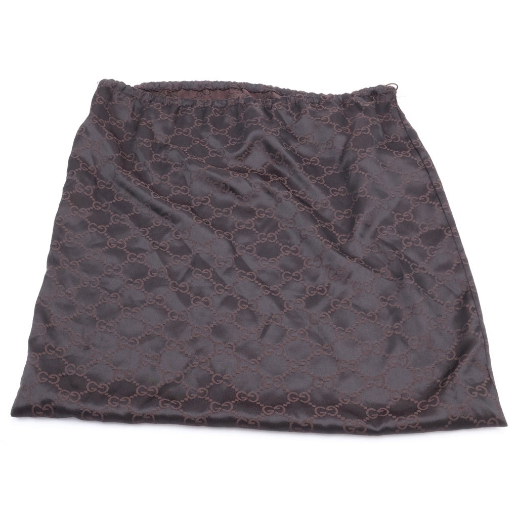 GUCCI(グッチ) トートバック バンブー GGキャンバス シルバー金具 ナイロン ブラック レディース