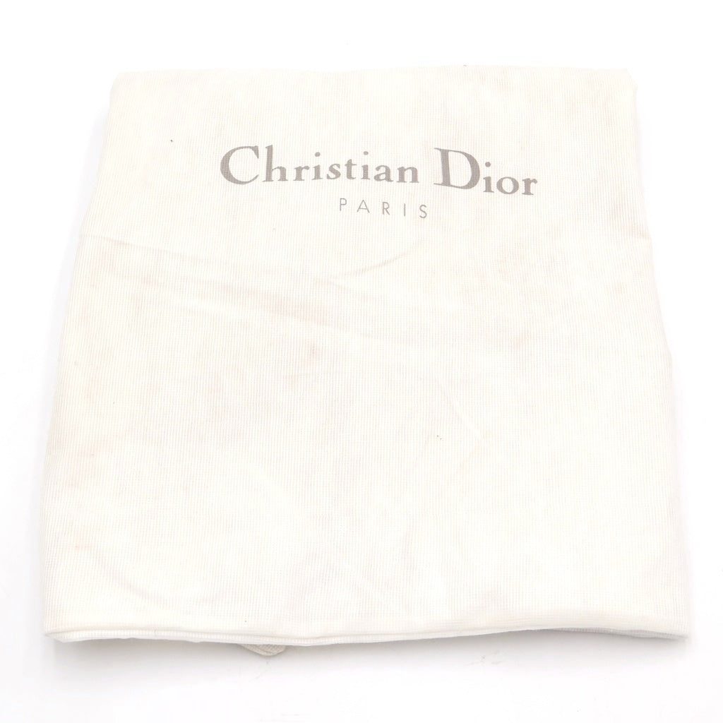 Christian Dior(クリスチャンディオール) ボストンバック ハンドバック トロッター オブリーク キャンバス レッド レディース