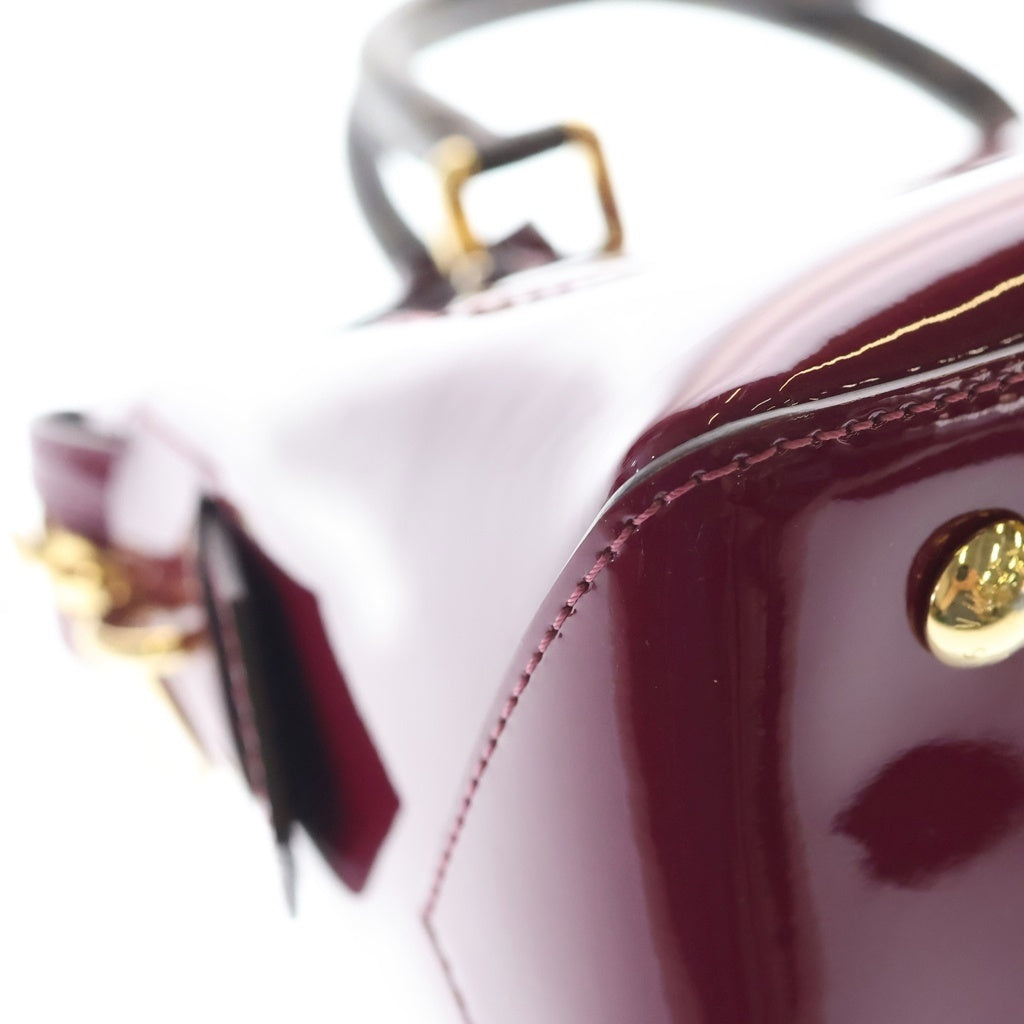 LOUIS VUITTON(ルイヴィトン) トートミロワール 2wayバック モノグラム ヴェルニ マジェンタ M54640 レディース
