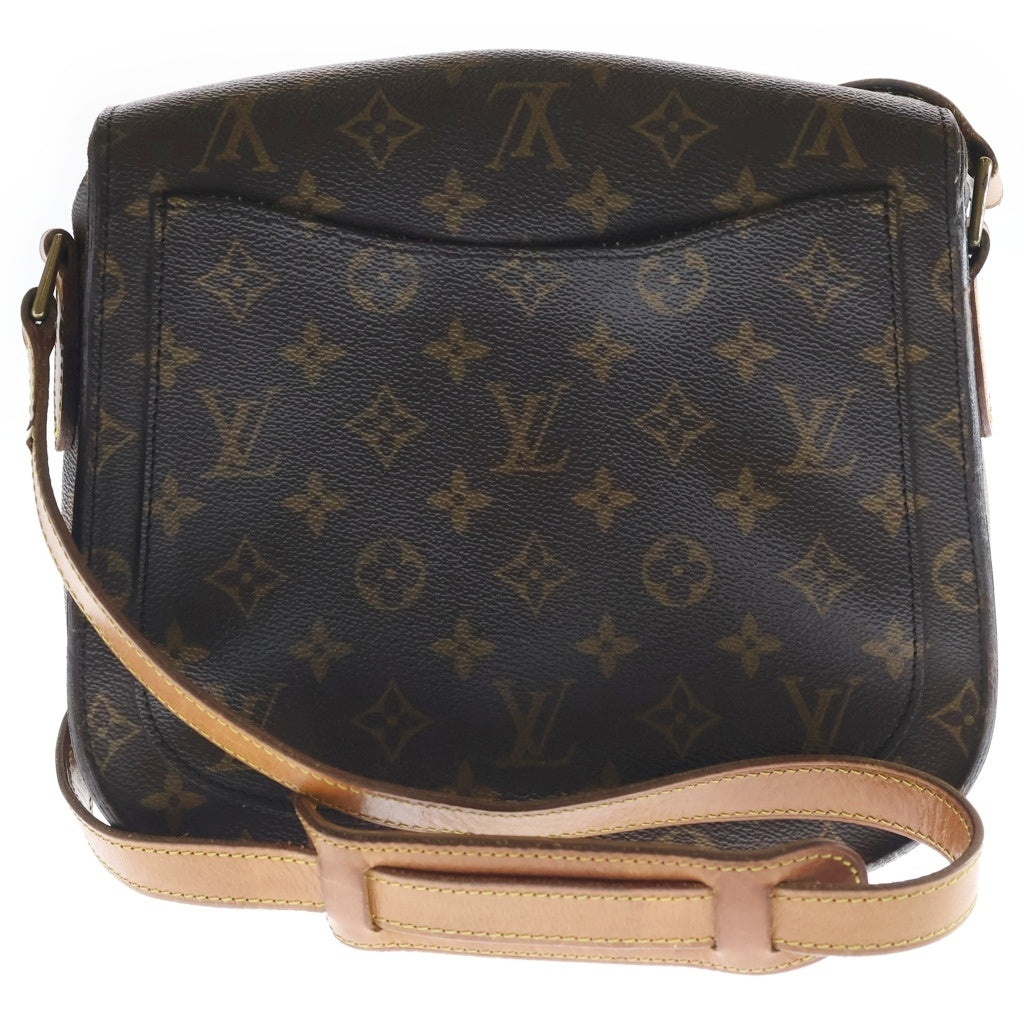 LOUIS VUITTON(ルイヴィトン) モノグラム サンクルーGM PVC レザー ショルダーバッグ ブラウン M51242 レディース