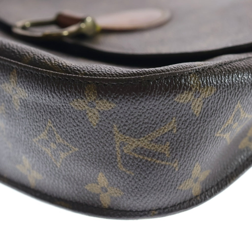LOUIS VUITTON(ルイヴィトン) モノグラム サンクルーGM PVC レザー ショルダーバッグ ブラウン M51242 レディース