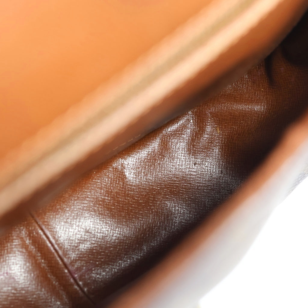 LOUIS VUITTON(ルイヴィトン) モノグラム サンクルーGM PVC レザー ショルダーバッグ ブラウン M51242 レディース