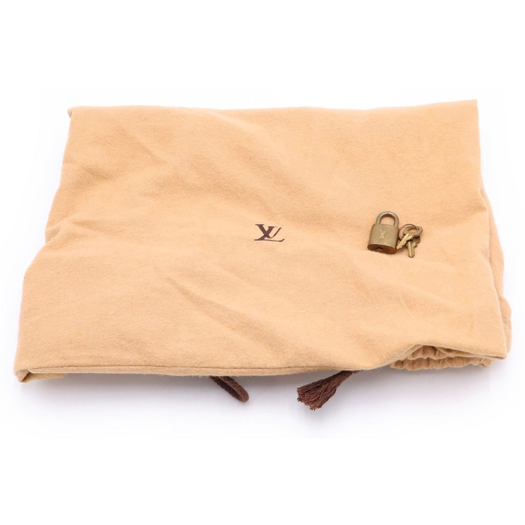 LOUIS VUITTON(ルイヴィトン) モノグラム ドーヴィル PVC レザー ハンドバッグ ブラウン M47270 レディース