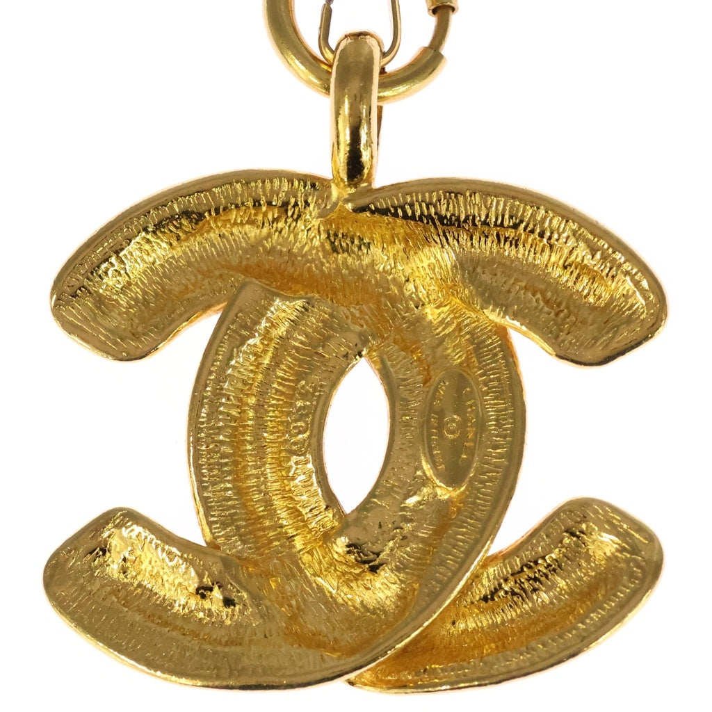 CHANEL(シャネル) ココマーク ネックレス ペンダント チェーン ゴールド GP レディース