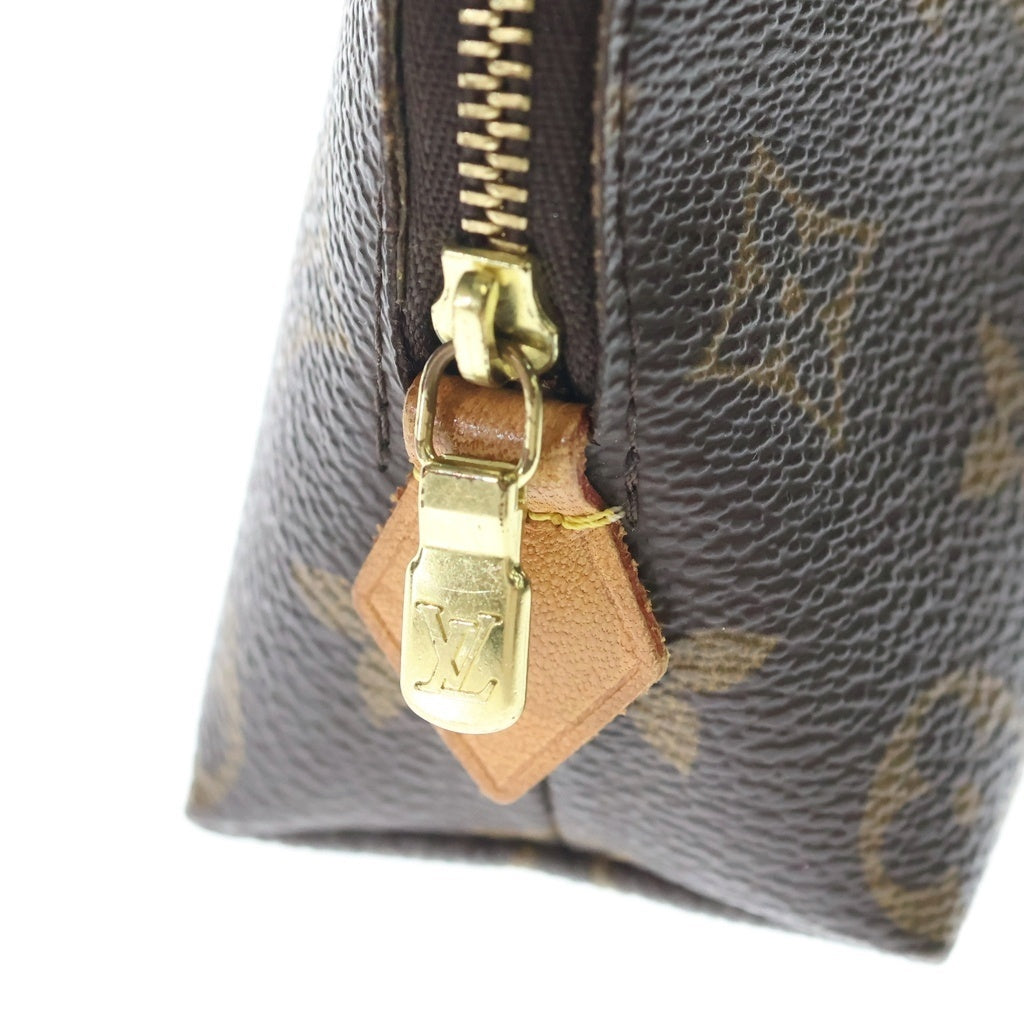 LOUIS VUITTON(ルイヴィトン) モノグラム ポシェットコスメティックPM レザーポーチ 小物入れ ブラウン M47515 レディース