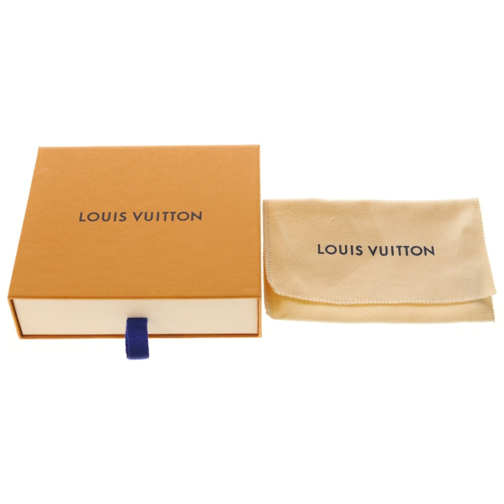 LOUIS VUITTON(ルイヴィトン) LV×TM ポシェット・クレ バッグチャーム 小物入れ ポーチ ホワイト レザー×PVC M28388 ゴールド金具