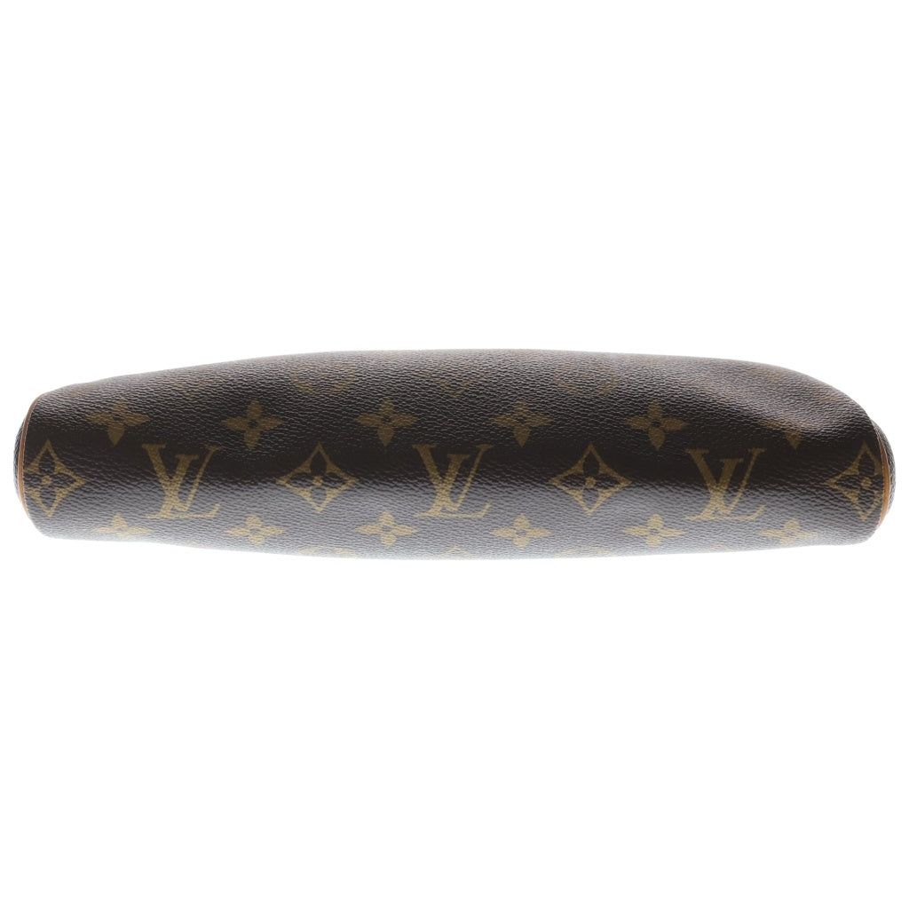 LOUIS VUITTON(ルイヴィトン) モノグラム エヴァ 2WAYハンドバッグ チェーンバッグ ショルダーバッグ ブラウン レザー×PVC M95567 ゴールド金具 レディース