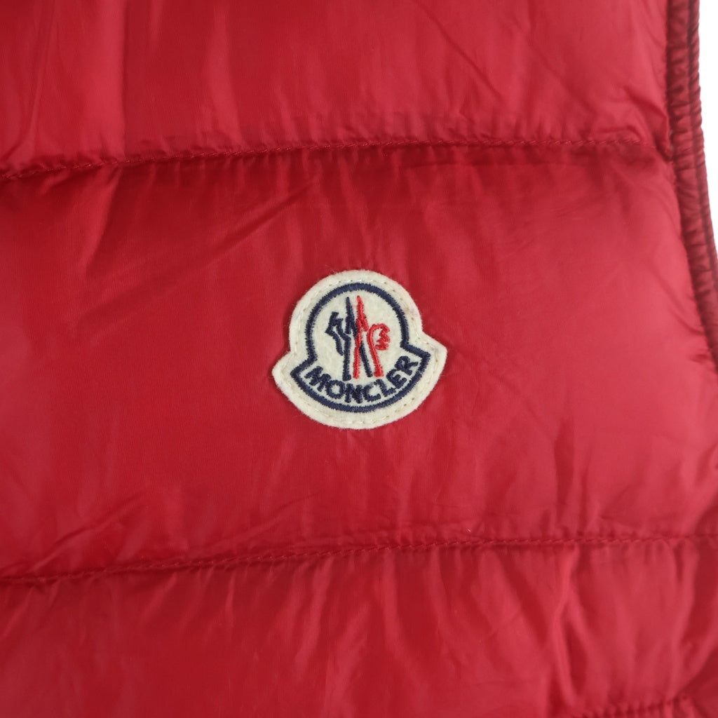 MONCLER(モンクレール) BILLECART ビルカート ナイロン ダウンベスト #2 レッド/ブルー E20914338649