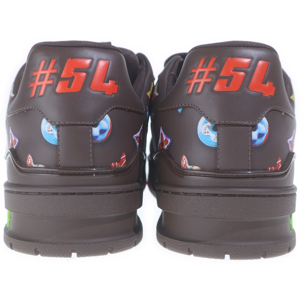 LOUIS VUITTON(ルイヴィトン) 26SS LV Trainer Sneaker モノグラム・ドーナツ LVトレイナー ローカットスニーカー レザーシューズ ブラウン 1AJWFU