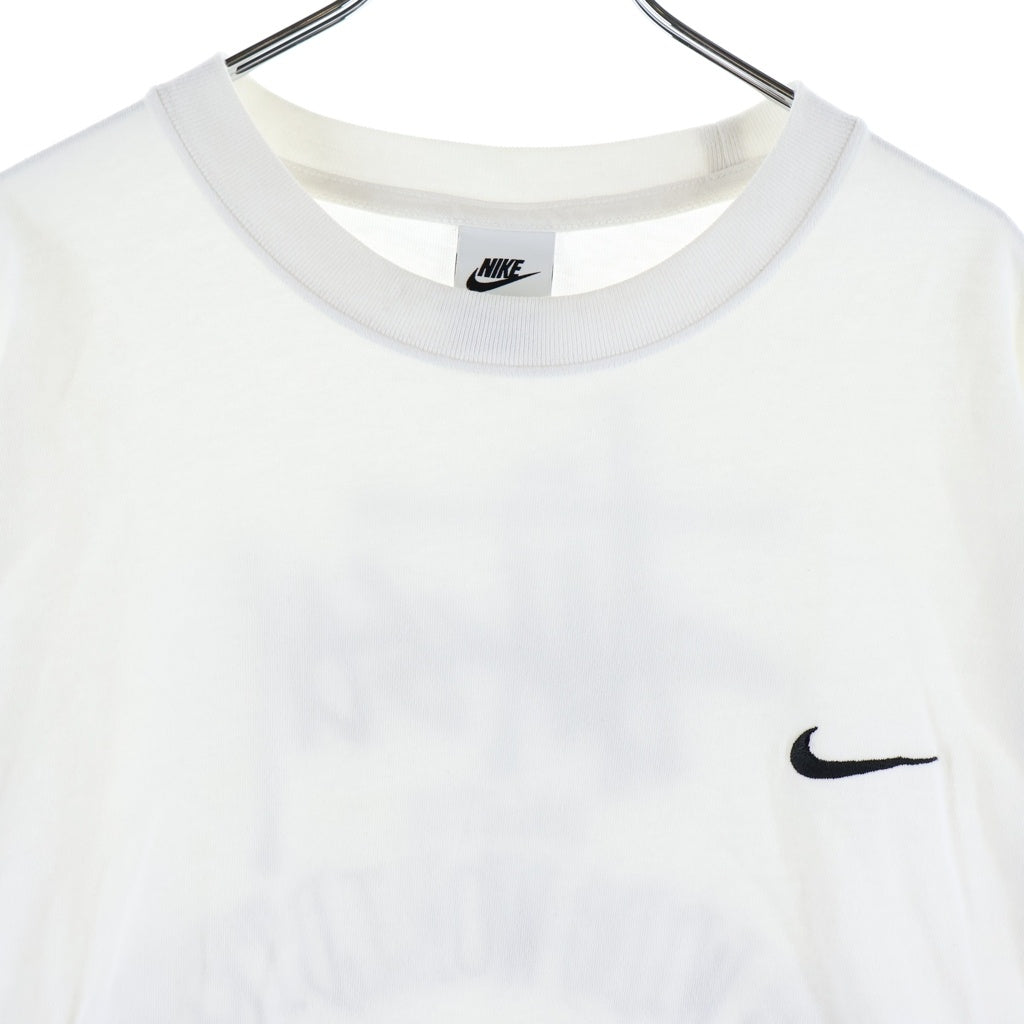 NIKE(ナイキ) ×STUSSY バックプリント コットン 半袖 Tシャツ カットソー #XXL ホワイト DV1774-100