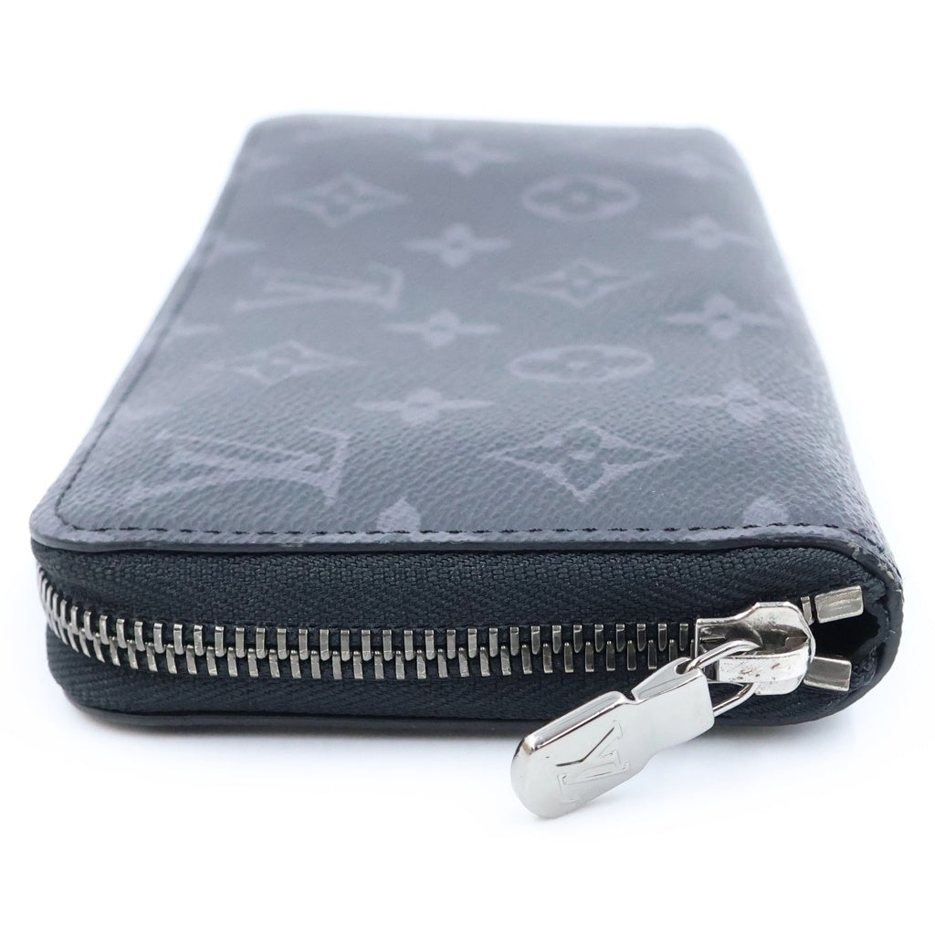 LOUIS VUITTON(ルイヴィトン) モノグラムエクリプス ホリゾンタル ジッピーウォレット ロングウォレット 長財布 カードケース ブラック PVC レザー M11611