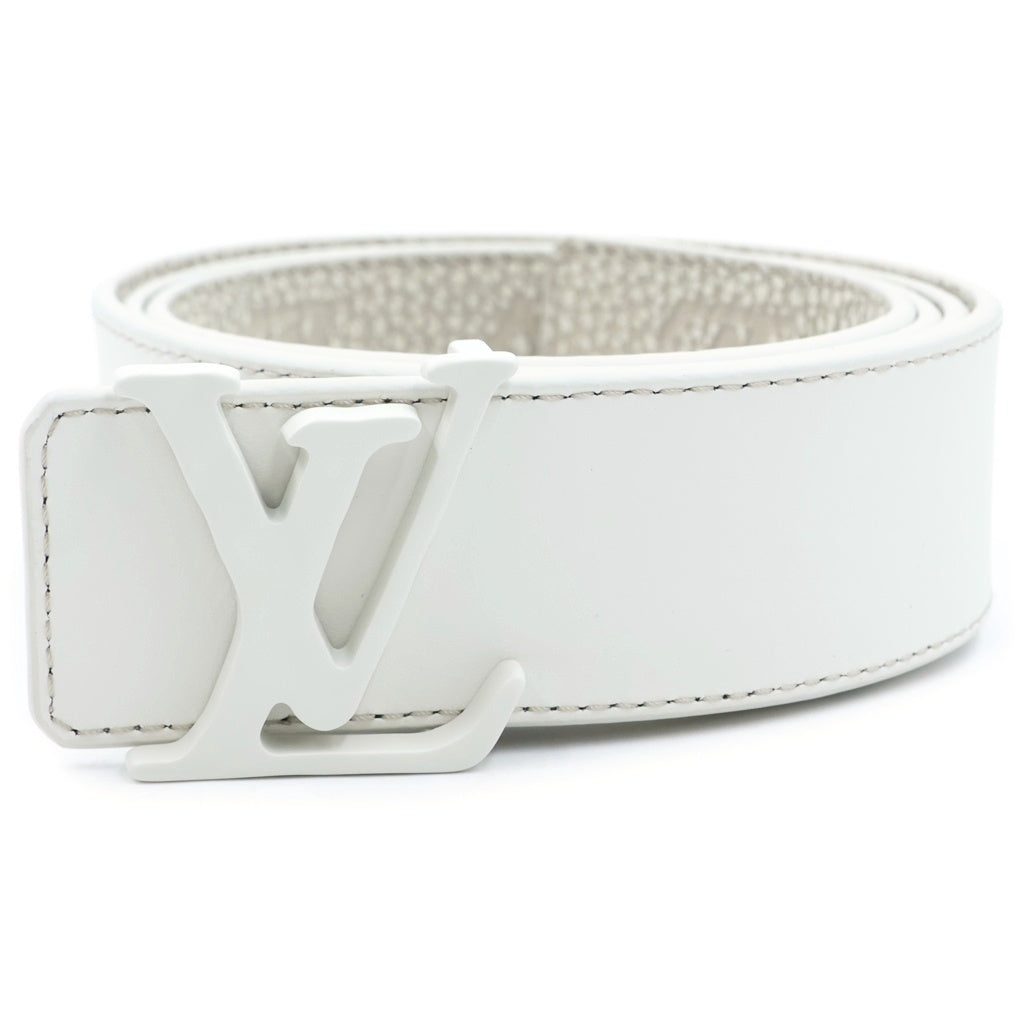 LOUIS VUITTON(ルイヴィトン) LVシェイプ MNG クライミング 40MM ベルト ホワイト M0572 レディース