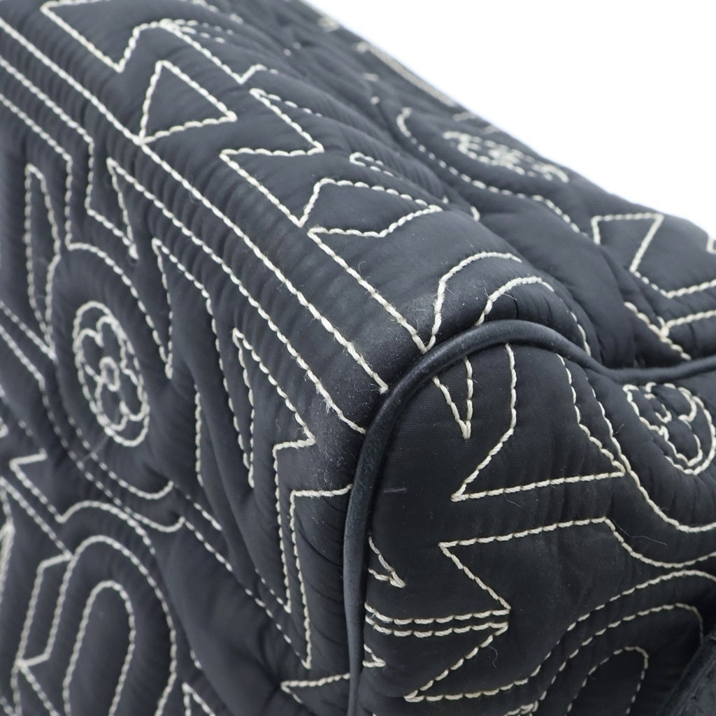 LOUIS VUITTON(ルイヴィトン) ドップキット スノークラッチバッグ セカンドバッグ ブラック ナイロン M21435 ブラック金具