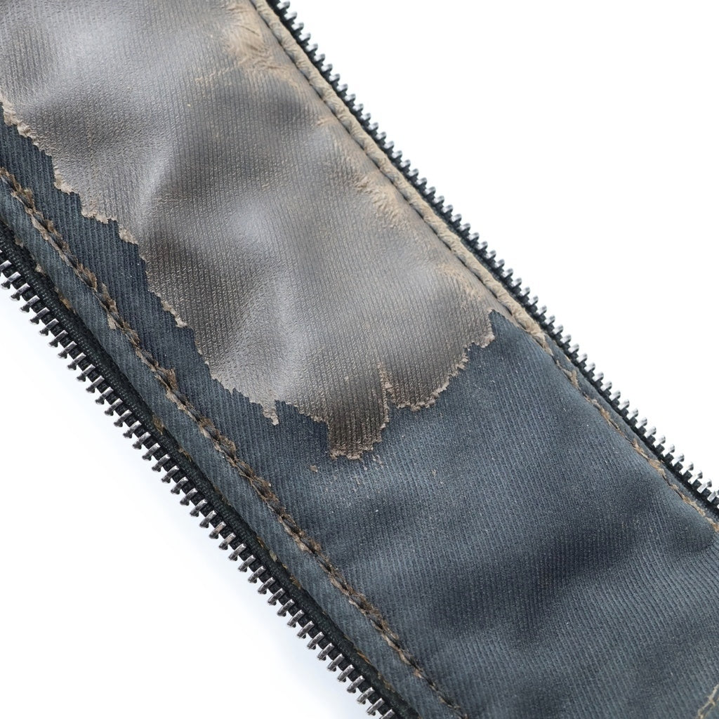 LOUIS VUITTON(ルイヴィトン) ドップキット スノークラッチバッグ セカンドバッグ ブラック ナイロン M21435 ブラック金具