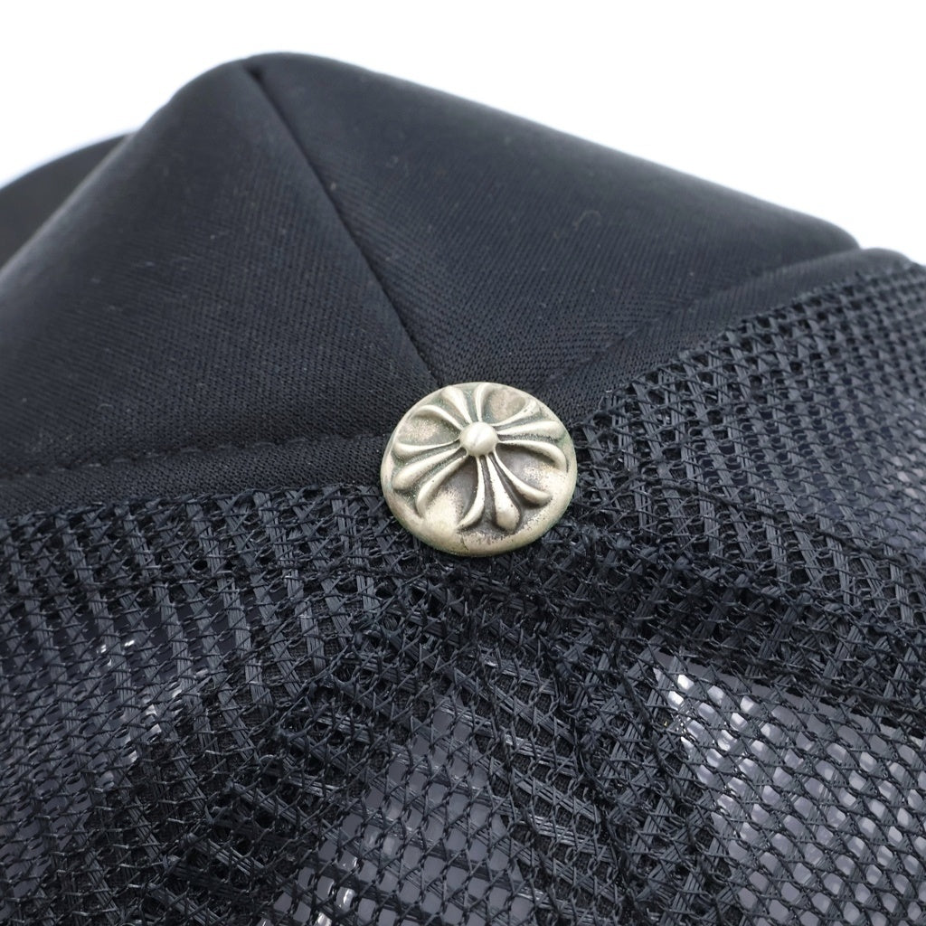 CHROME HEARTS(クロムハーツ) CEMETERY CROSS TRUCKER HAT セメタリークロストラッカー メッシュキャップ ブラック/マルチカラー