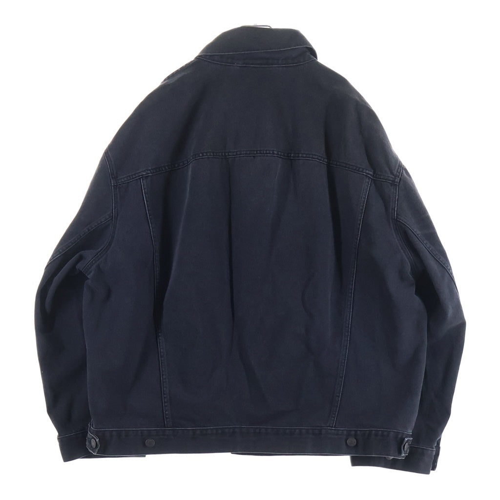 Acne Studios(アクネ ストゥディオズ) オーバーサイズ デニム ジャケット ブラック レディース