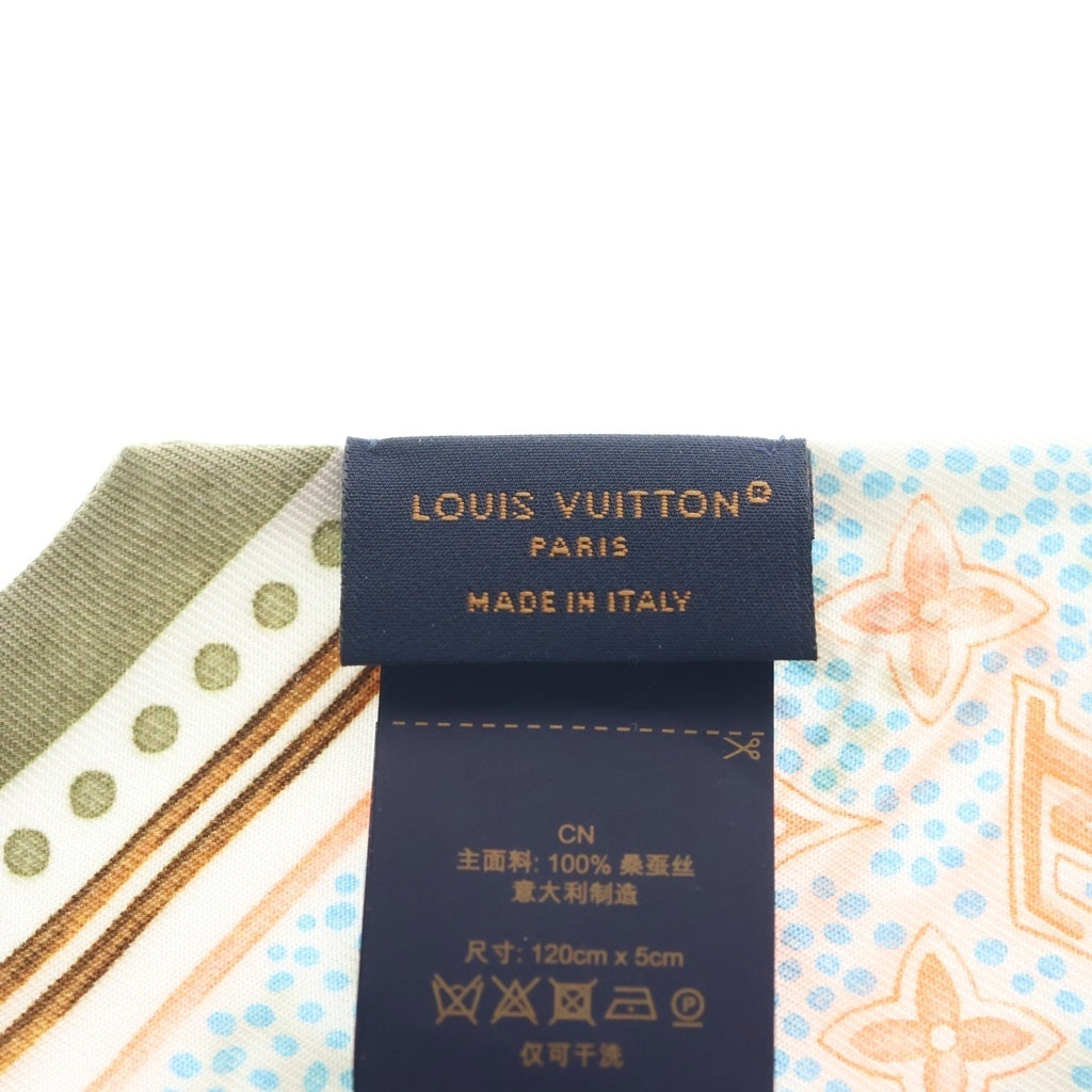 LOUIS VUITTON(ルイヴィトン) バンドーBB サマー ガーデン ツイリースカーフ シルク マルチカラー M98373 レディース