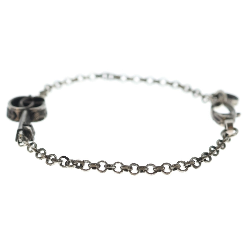 GUCCI(グッチ) ダブルG キーブレスレット Ag925 シルバー YBA632207001 レディース