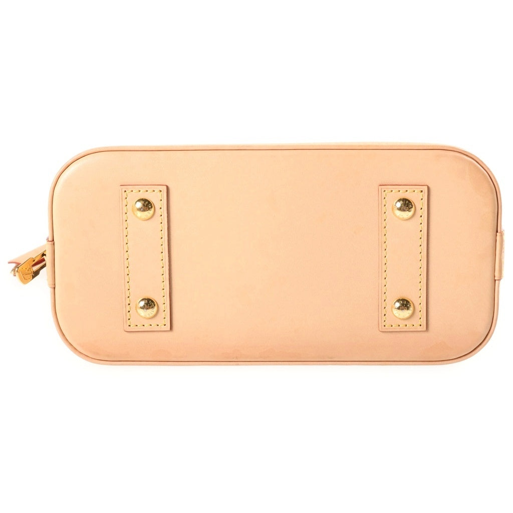 LOUIS VUITTON(ルイヴィトン) モノグラム アルマBB PVC レザー2WAY ハンドバッグ ショルダーバッグ ブラウン M53152 RFID レディース