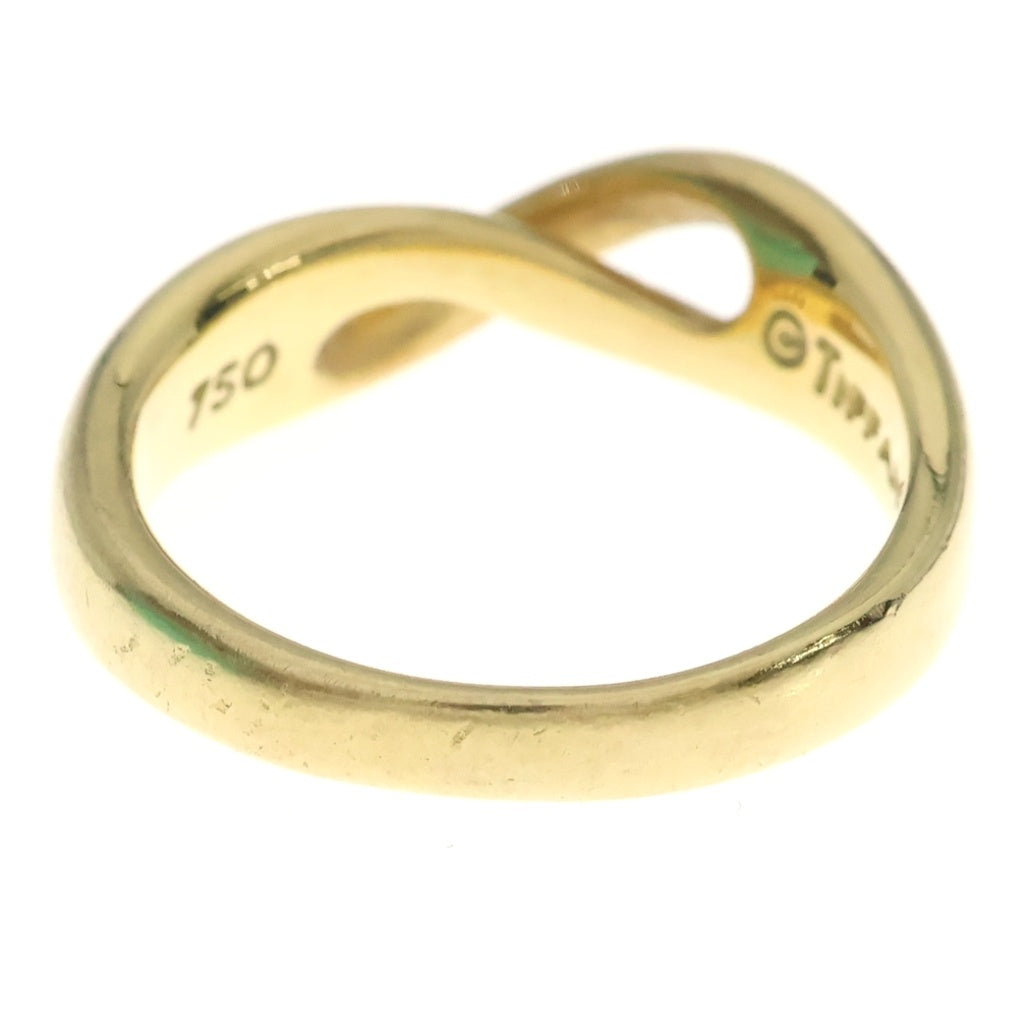 TIFFANY & Co.(ティファニー) インフィニティリング イエローゴールド #12 750YG