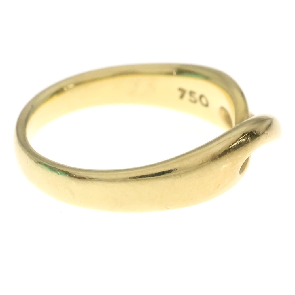 TIFFANY & Co.(ティファニー) インフィニティリング イエローゴールド #12 750YG