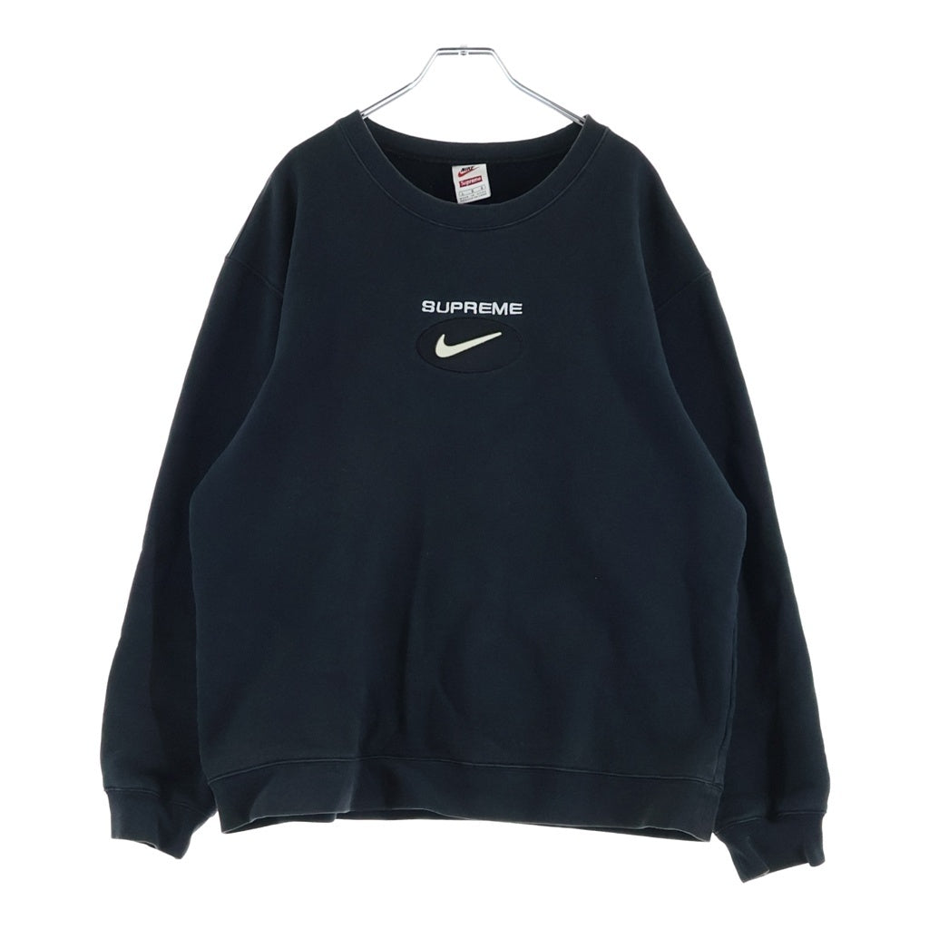 SUPREME(シュプリーム) ×SUPREME 20AW Jewel Crewneck ジュエル クルーネックスウェット トレーナー ブラック CW9699-010