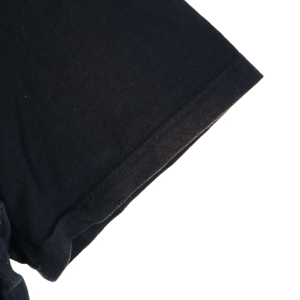 SUPREME(シュプリーム) ×The North Face Bandana Tee バンダナ ロゴ刺繍 コットン 半袖 Tシャツ カットソー #L ブラック/ブルー SP22 17002