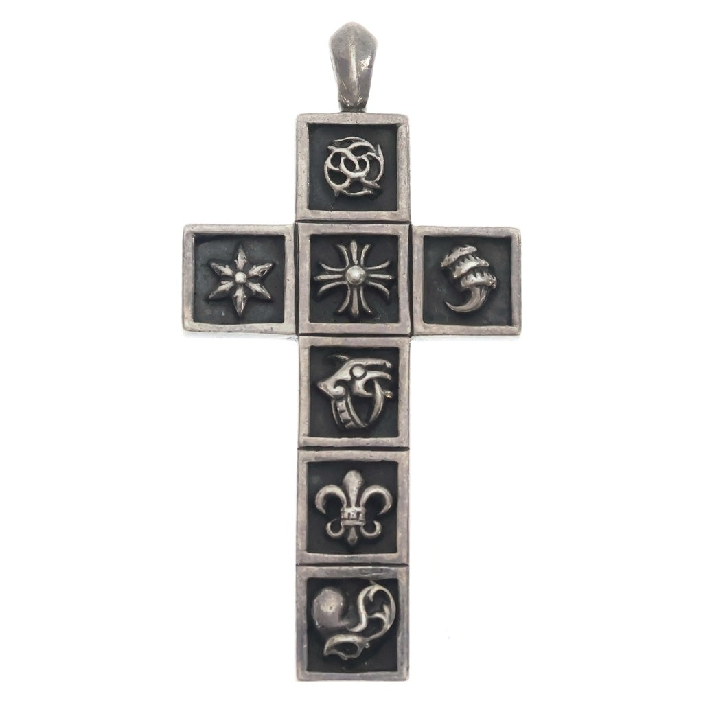 CHROME HEARTS(クロムハーツ) MULTI FRAMED CROSS PENDANT マルチフレームドクロス ペンダントトップ シルバー BCA292