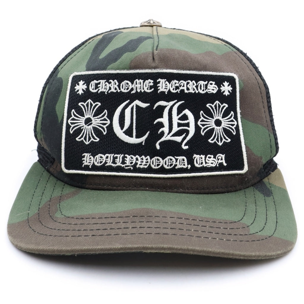 CHROME HEARTS(クロムハーツ) トラッカーキャップ CH カモフラ カーキ