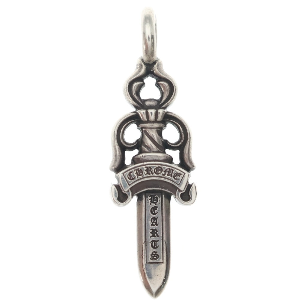 CHROME HEARTS(クロムハーツ) DOUBLE DAGGER ダブルダガーペンダントトップ ネックレストップ シルバー BCA251