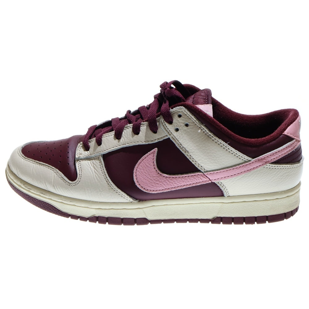 NIKE(ナイキ) DUNK LOW VALENTINE'S DAY ダンク バレンタインデー ローカットスニーカー バーガンディ/ホワイト US10.5/28.5cm DR9705-100