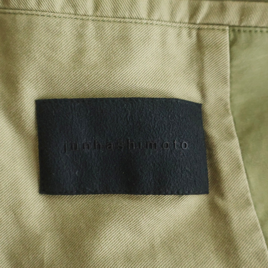 jun hashimoto(ジュンハシモト) 20AW DOUBLE JACKET コットン テーラードジャケット カーキ 1032020004