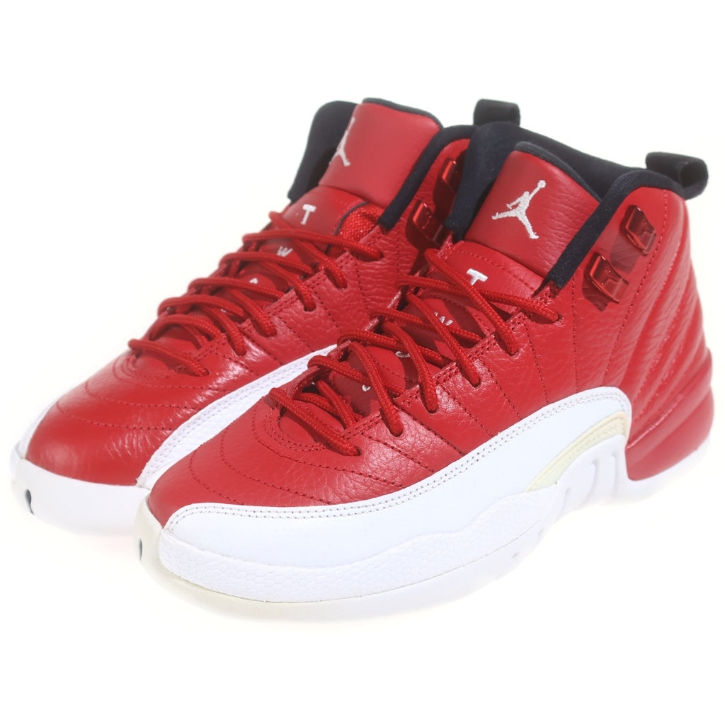 NIKE(ナイキ) GS Air Jordan 12 Retro Gym Red GS エアジョーダン 12 レトロ ジム レッド US5Y/24cm レッド/ホワイト 153265 600 レディース