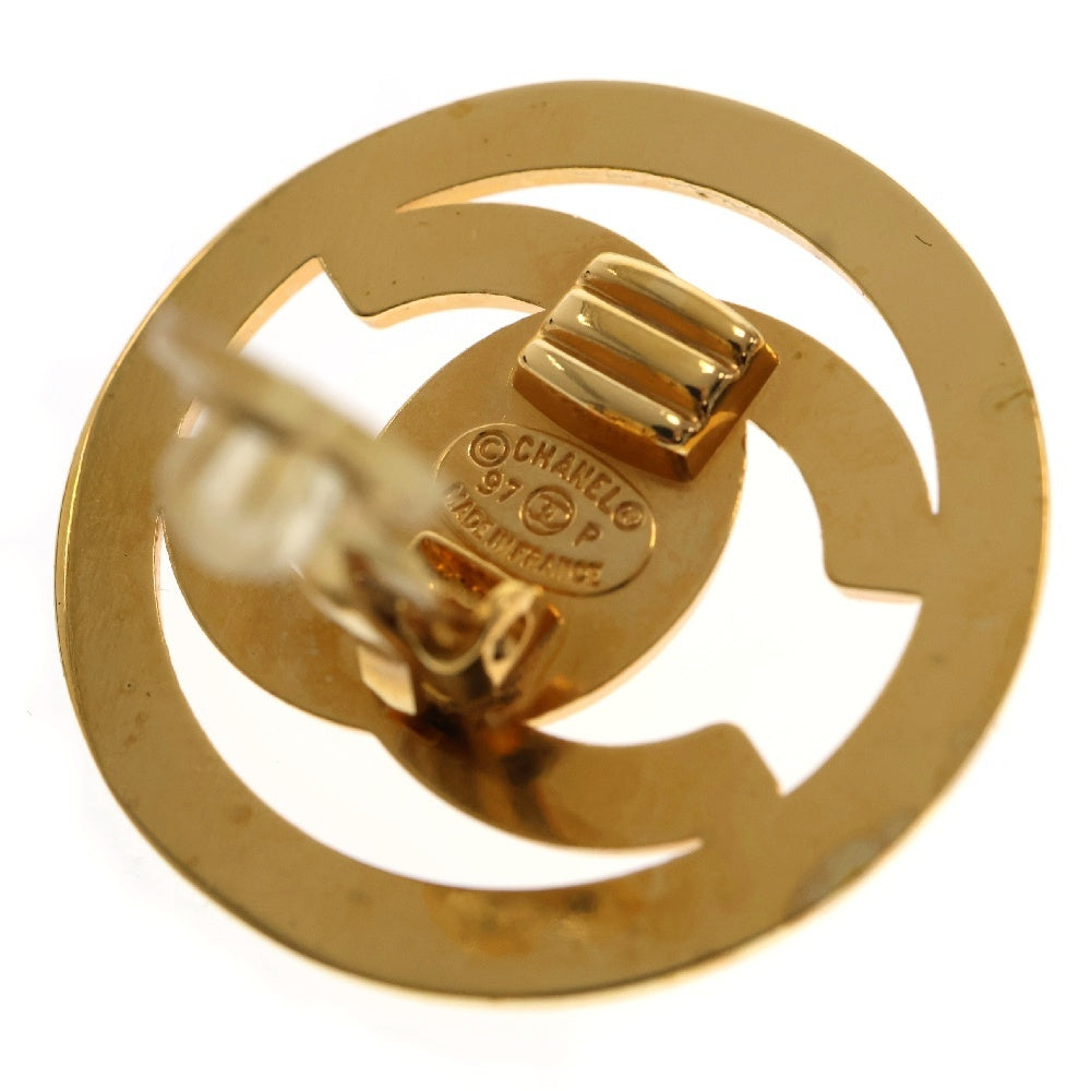 CHANEL(シャネル) ココマーク ターンロック イヤリング GP ラウンド アクセサリー