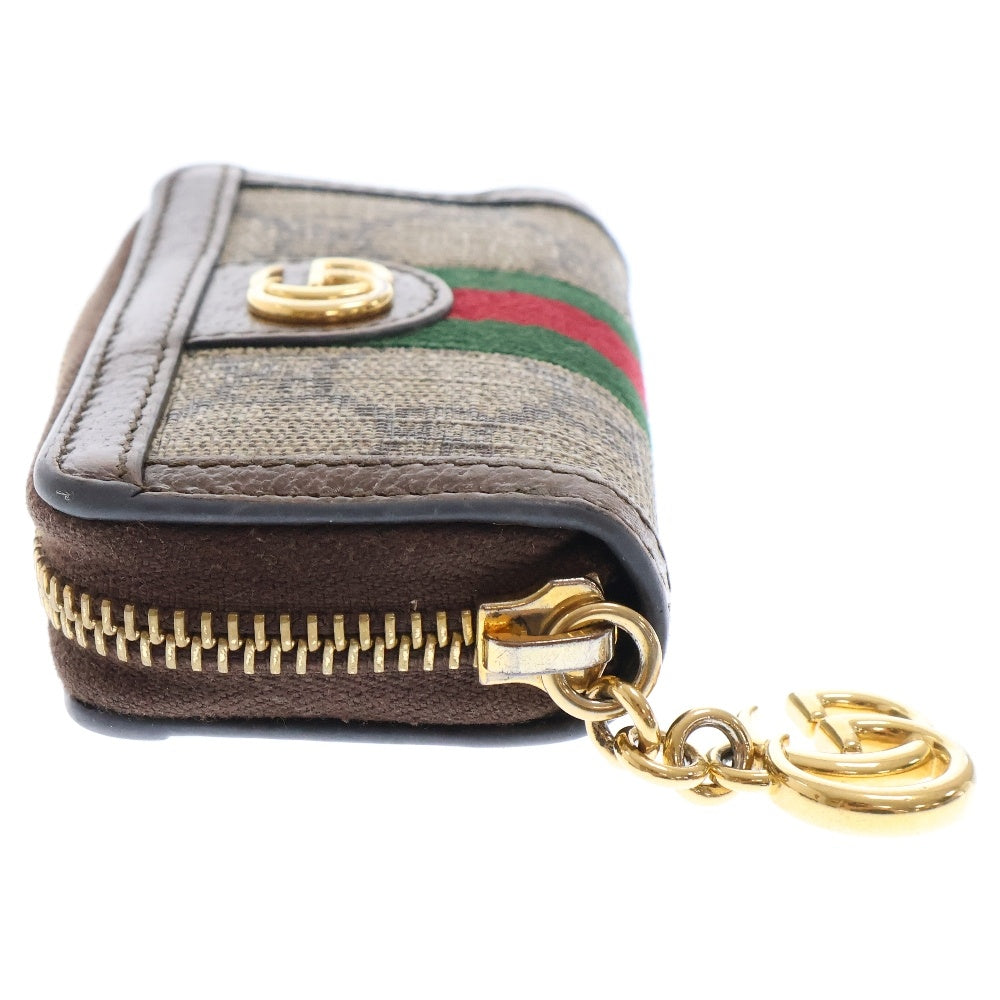 GUCCI(グッチ) オフディアGGスプリーム レザーコインケース ベージュ 523157