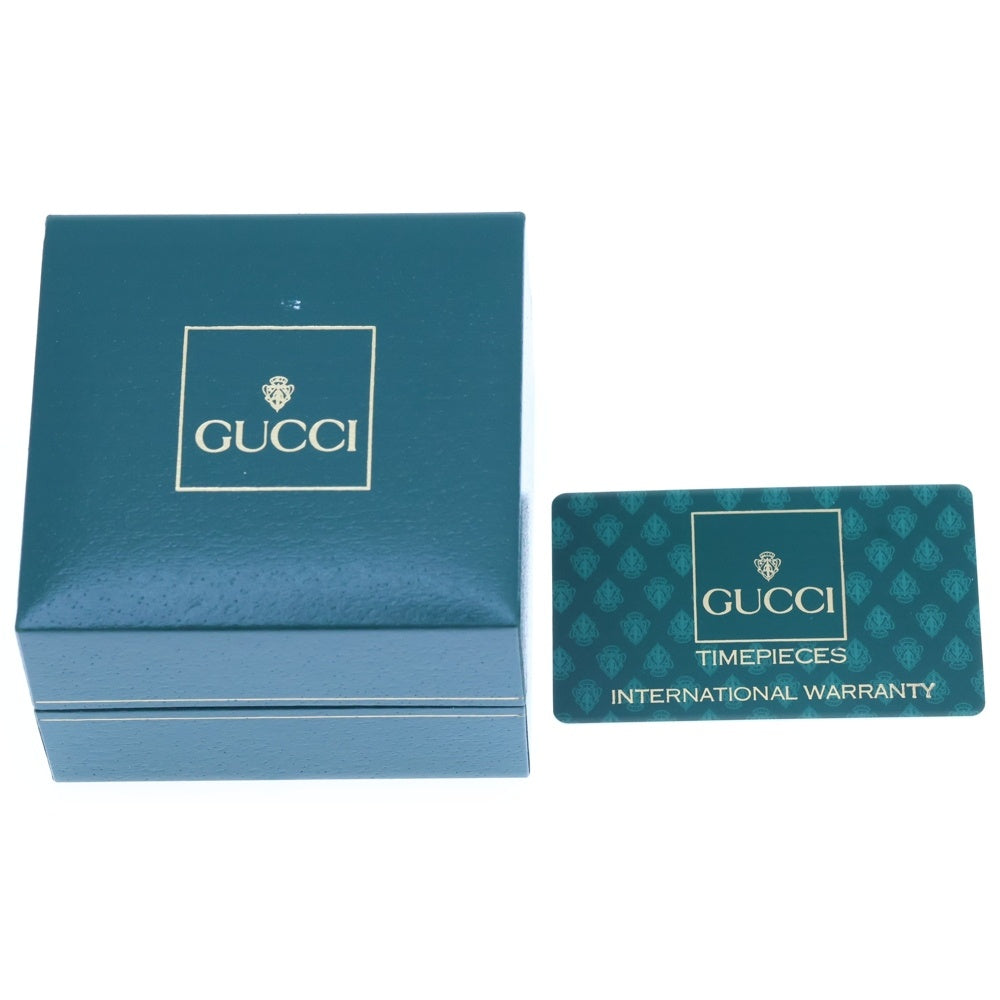 GUCCI(グッチ) バングルウォッチ ホワイトシェル文字盤 SS/QZ ステンレス クォーツ 腕時計 1500