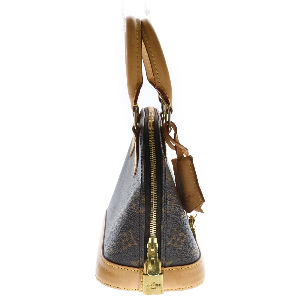 LOUIS VUITTON(ルイヴィトン) モノグラム アルマBB レザーハンドバッグ ブラウン M53152