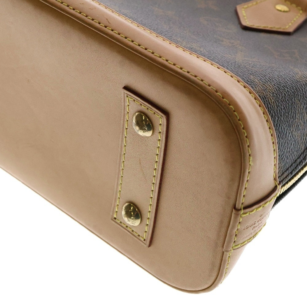 LOUIS VUITTON(ルイヴィトン) モノグラム アルマBB レザーハンドバッグ ブラウン M53152