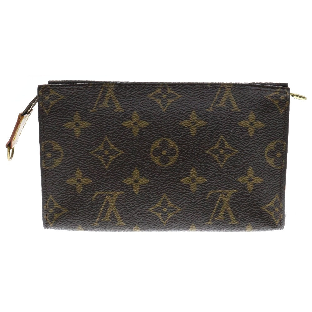 LOUIS VUITTON(ルイヴィトン) モノグラム バケットPM付属品 ポーチ ブラウン PVC×レザー