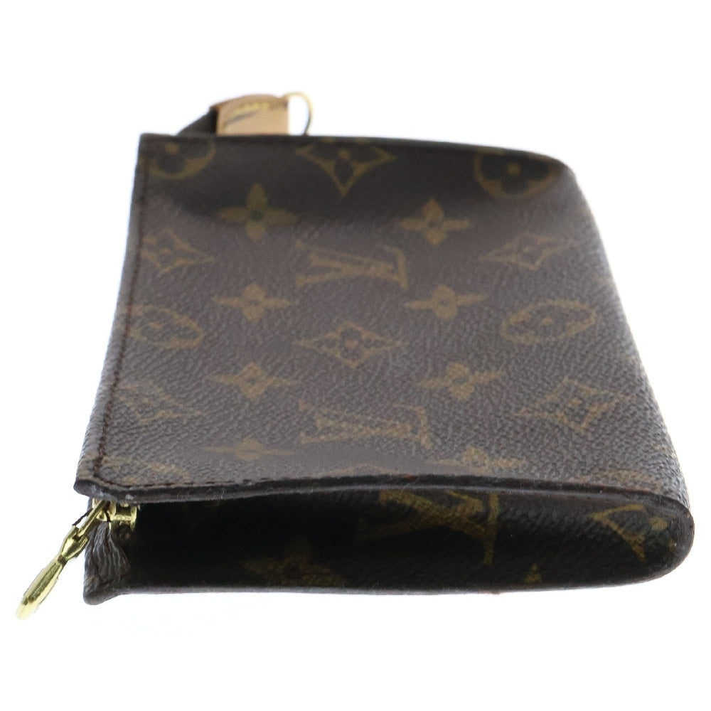 LOUIS VUITTON(ルイヴィトン) モノグラム バケットPM付属品 ポーチ ブラウン PVC×レザー