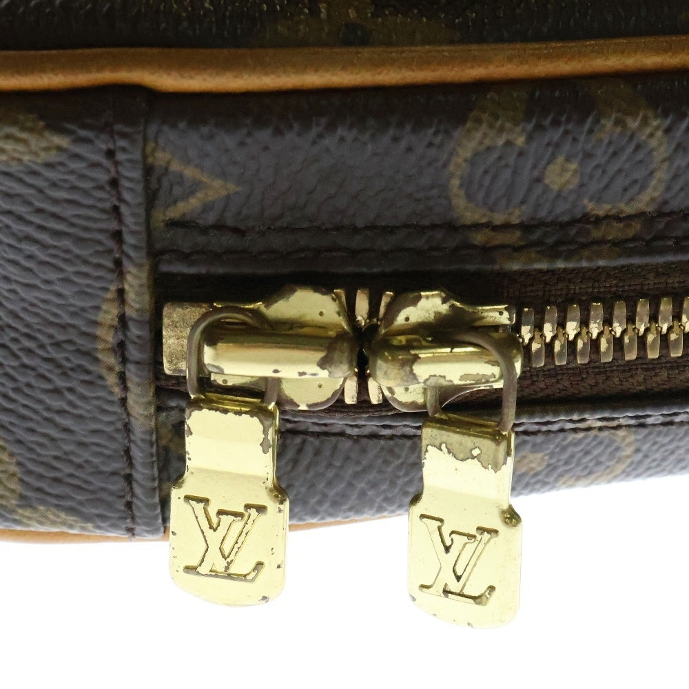 LOUIS VUITTON(ルイヴィトン) モノグラム ポシェット・ガンシュ ボディバッグ ブラウン PVC×レザー M51870