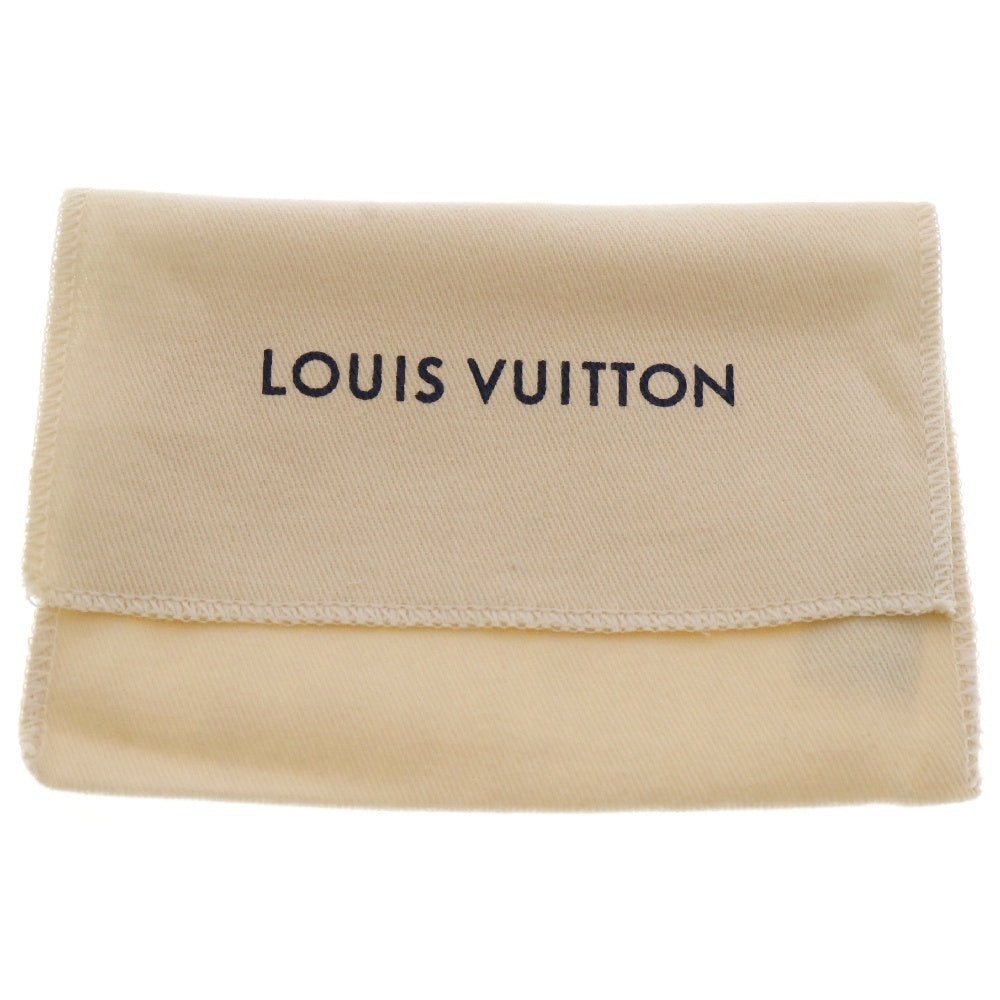 LOUIS VUITTON(ルイヴィトン) モノグラム カードキーケース ポルト クレ・ノア オランプブルー ブラウン PVC M83612